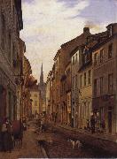 Eduard Gaertner Parochialstrabe oil